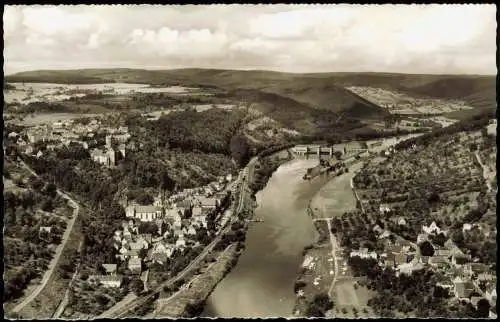 Ansichtskarte Rothenfels Luftbild 1969