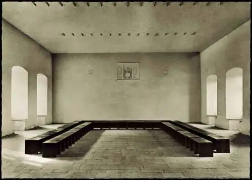 Ansichtskarte Rothenfels Burg Festsaal 1969