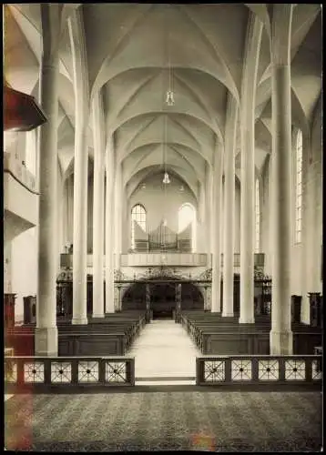 Ansichtskarte Augsburg Heilig-Kreuz-Kirche Orgel 1965