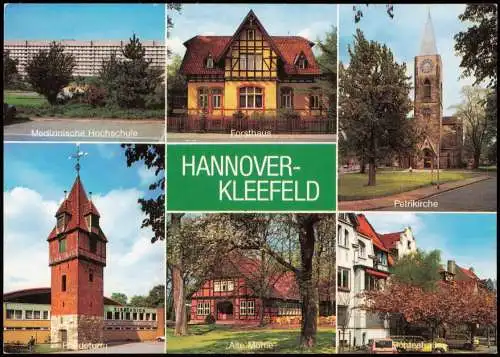 Buchholz-Kleefeld-Hannover MB Prezdeturm EISSTADION Forsthaus Alte Mühle 1979