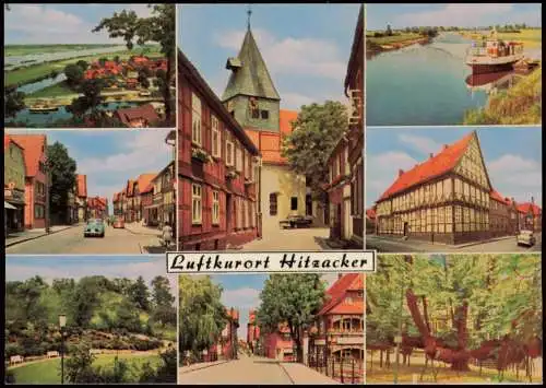Ansichtskarte Hitzacker (Elbe) Stadtteilansichten 1979