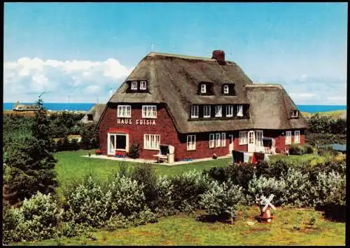 Ansichtskarte Kampen (Sylt) Haus Frisia Inh. O. Helling 1971