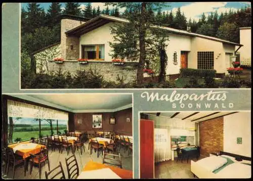 Winterbach (Soonwald b Kreuznach) Mehrbildkarte Café Pension  Soonwald 1978