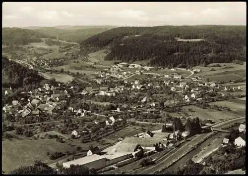 Ansichtskarte Untereggingen-79805 Eggingen Panorama, südl. Schwarzwald 1970