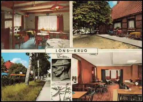 Ansichtskarte Eimke Lönskrug, Heide-Erholungsstätte Heiliger Hain, 1969 1969