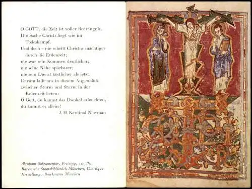 JULIUS DÖPFNER Kardinal Portrait Geistliche - Kirche Religion 1980