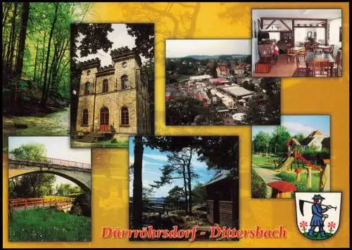 Ansichtskarte Dürrröhrsdorf-Dittersbach Mehrbildkarte 2013