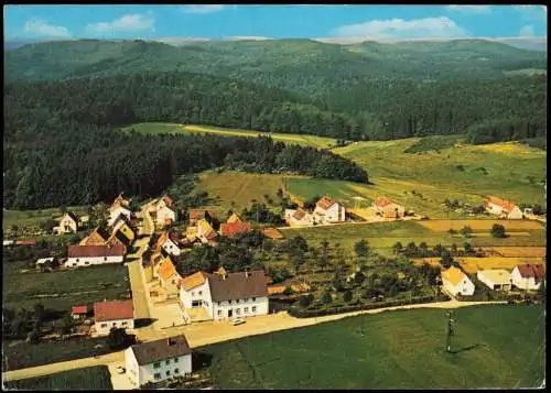Johanniskreuz-Trippstadt Gasthaus   Langensahl Pfälzer Wald Luftaufnahme 1981