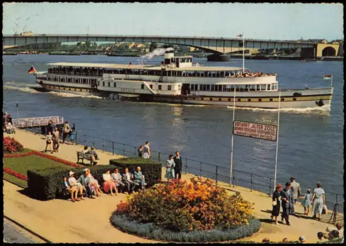 Bonn R
Fahrgastschiff CECILIE Rhein Schiff Dampfer 1963  Briefmarke