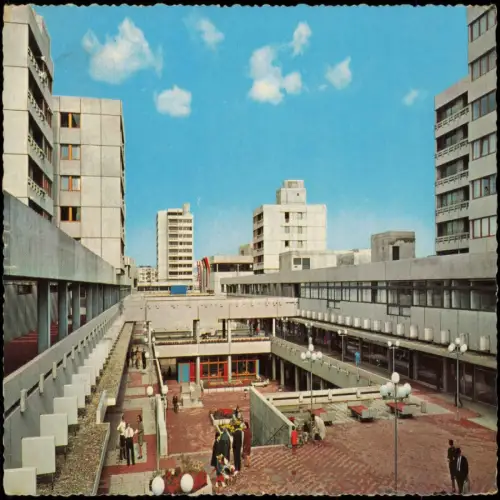 Heddernheim-Frankfurt am Main Nordwest-Stadt Einkaufszentrum EKZ 1970