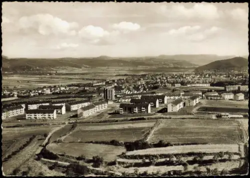Ansichtskarte Eschwege Luftbild Stadtansicht 1964