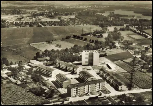 Ansichtskarte Holweide-Köln Wohnsiedlung aus der Luft 1965