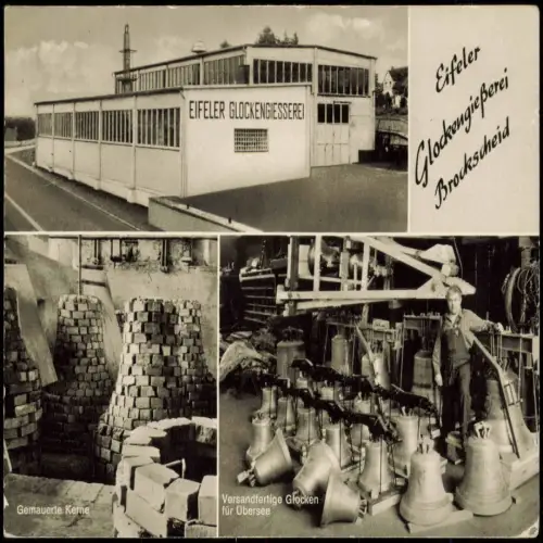 Ansichtskarte Brockscheid Eifeler Glockengießerei 1975