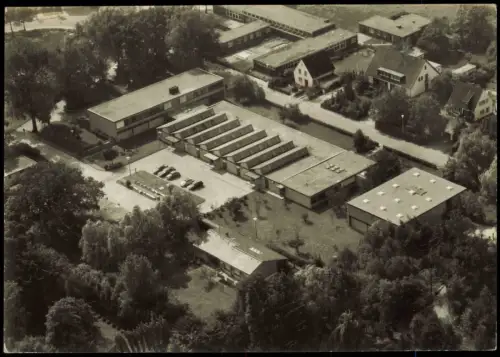 Breitscheid-Ratingen Blutspendedienst der DRK-Landesverbände Luftbild 1977