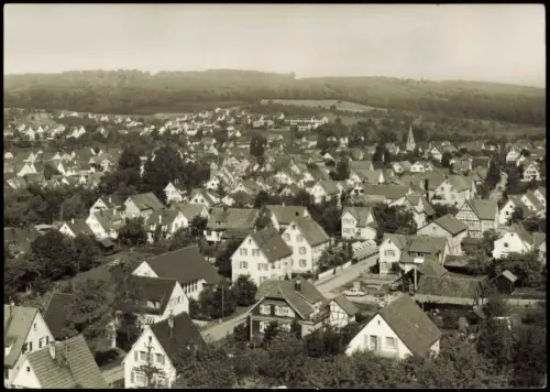 Ansichtskarte Wannweil Ortsansicht Luftaufnahme Wohngebiet 1968