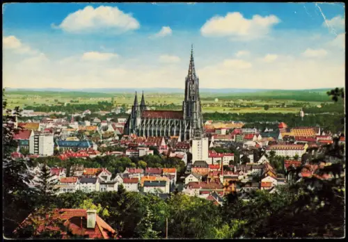 Ansichtskarte Ulm a. d. Donau Panorama-Ansicht 1974