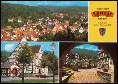 Ansichtskarte Helsa (Ibachtal) Mehrbildkarte mit Ortsansichten 2000