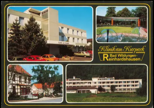 Reinhardshausen-Bad Wildungen KLNIK AM KURPARK (Mehrbildkarte) 1997
