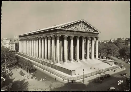 CPA Paris Église de la Madeleine - Fotokarte 1957