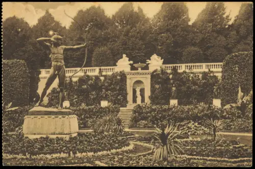 Potsdam Sanssouci Sizilianischer Garten m. d. Bogenschützen 1910