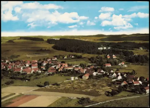 Ansichtskarte Vöhl Luftbild 1981