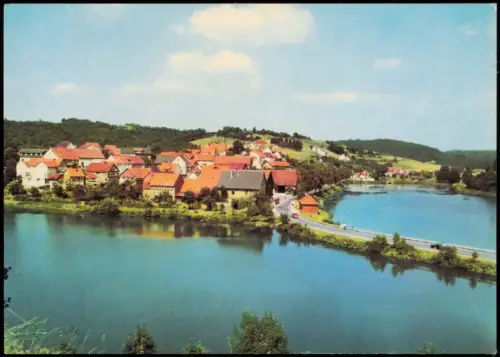 Ansichtskarte Nieder-Werbe-Waldeck (am Edersee) Stadtpartie 1970
