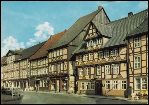 Ansichtskarte Uslar Straßenpartie 1978