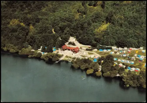 Ansichtskarte Waldeck (am Edersee) DKV-Zeltplatz Edersee Luftbild 1978