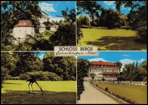 Ansichtskarte Buer-Gelsenkirchen Schloss Berge 4 Bild 1975