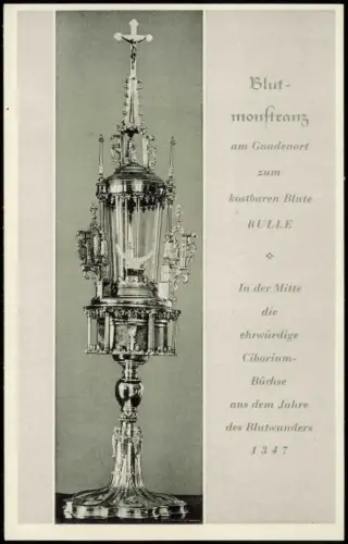 Ansichtskarte Rulle-Wallenhorst (Lk Osnabrück) Blutmontstranz 1959