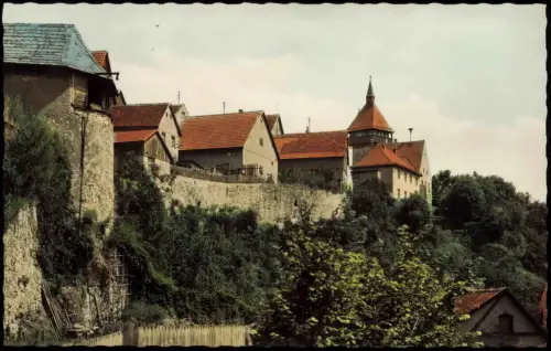 Ansichtskarte Hollfeld Partie an der Stadt 1969