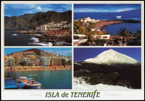 Postale Puerto de la Cruz Stadtansichten 1997  Tenerife Teneriffa