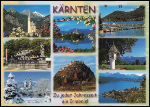 Ansichtskarte Kärnten Mehrbild Kärnten im Lauf der Zeit 2009
