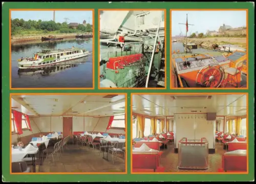 Magdeburg MS "Otto von Guericke" Weiße Flotte Innenansichten 1984/1987