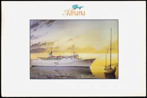 Ansichtskarte  Schiff Ship Luxusliner MS Adriana Kingston 1998