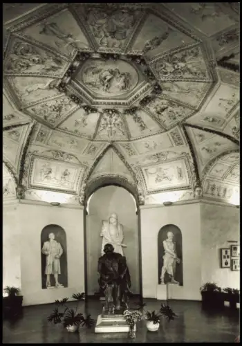 Burgstadt-Prag Hradschin/Hradčany Praha Lustschloss Hvezda Mittelsaal 1973