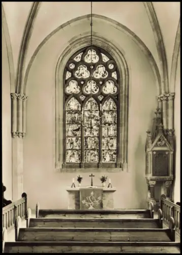 Ansichtskarte Hameln Münster St. Bonifatii - Hoher Chor 1964