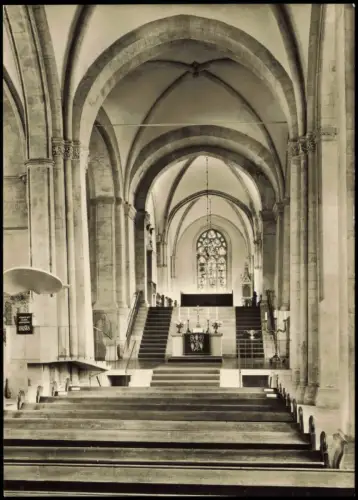Ansichtskarte Hameln St. Bonifatii - Gestühl und Altar 1961