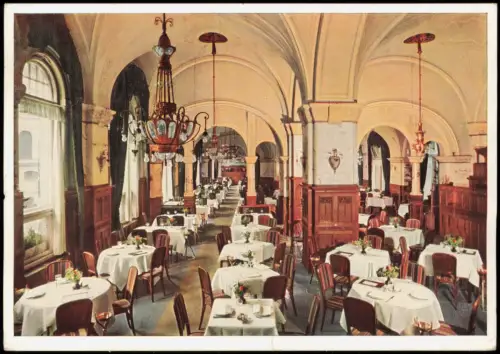 Ansichtskarte Berlin Weinstuben Kempinski Esteraden Saal 1937