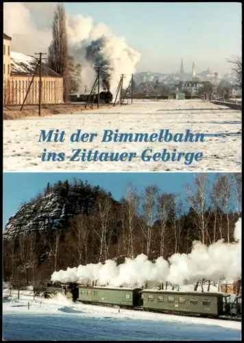 Dampflokomotive Schmalspurbahn Zittau-Bertsdorf-Kurort Oybin und Jonsdorf 1990