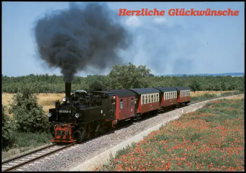 Ansichtskarte .Sachsen-Anhalt Selketalbahn 2006