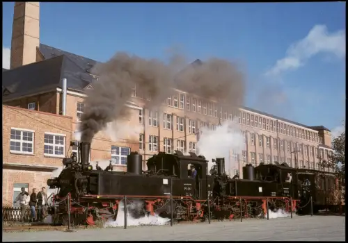 Stützengrün Museumsbahn Schönheide Stützengrün-Bürstenfabrik. 99516/99561 Hartmann 2006