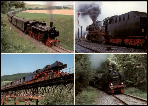 Ansichtskarte Epfenhofen-Blumberg Museumsbahn Wutachtal bei Epfenhofen 1990