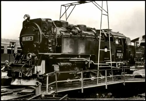 Wernigerode Harzquerbahn - Dampflokomotive Typ: 99 0246-1 -  1985