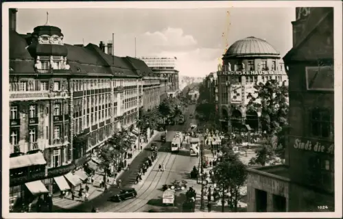 Ansichtskarte Tiergarten-Berlin Saarlandstraße mit Haus Vaterland 1930