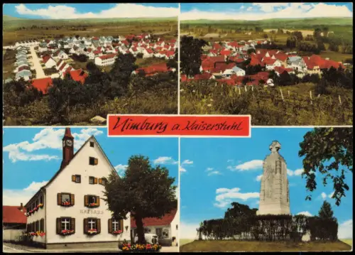 Ansichtskarte Nimburg-Teningen 4 Bild Stadtansichten 1976