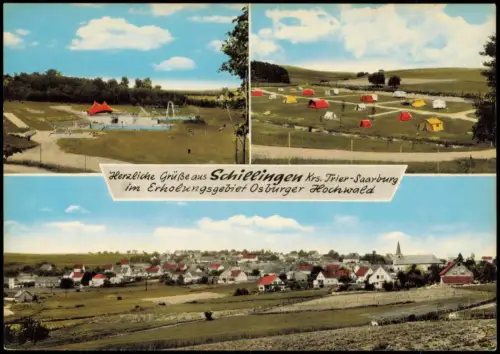 Schillingen Krs. Trier-Saarburg Erholungsgebiet Osburger Hochwald 1971