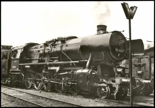Dampflok Baureihe 50 3093-7 Güterzug Dampflokomotive Baureihe 50 1960/1990
