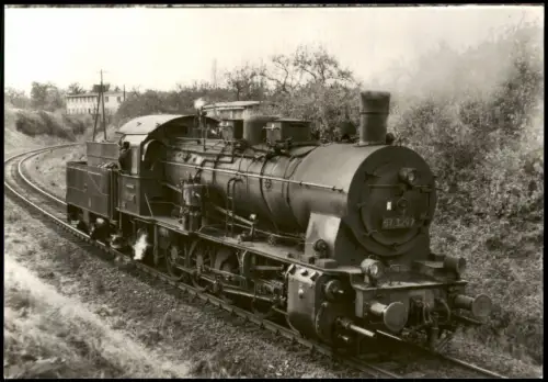 Ansichtskarte  Lokomotive 57 3297 Hohenzollern 1960/1923