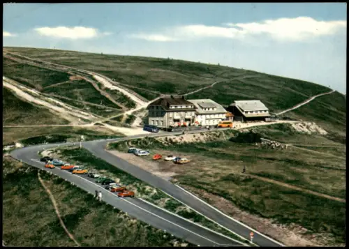 Ansichtskarte Aitern Hotel Belchenhaus  Schwarzwald Flugbild 1975 Stempel Kiosk
